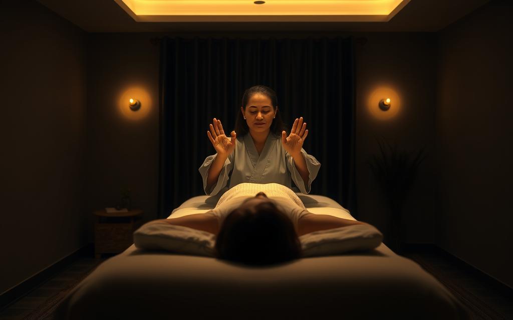 Reiki session experience