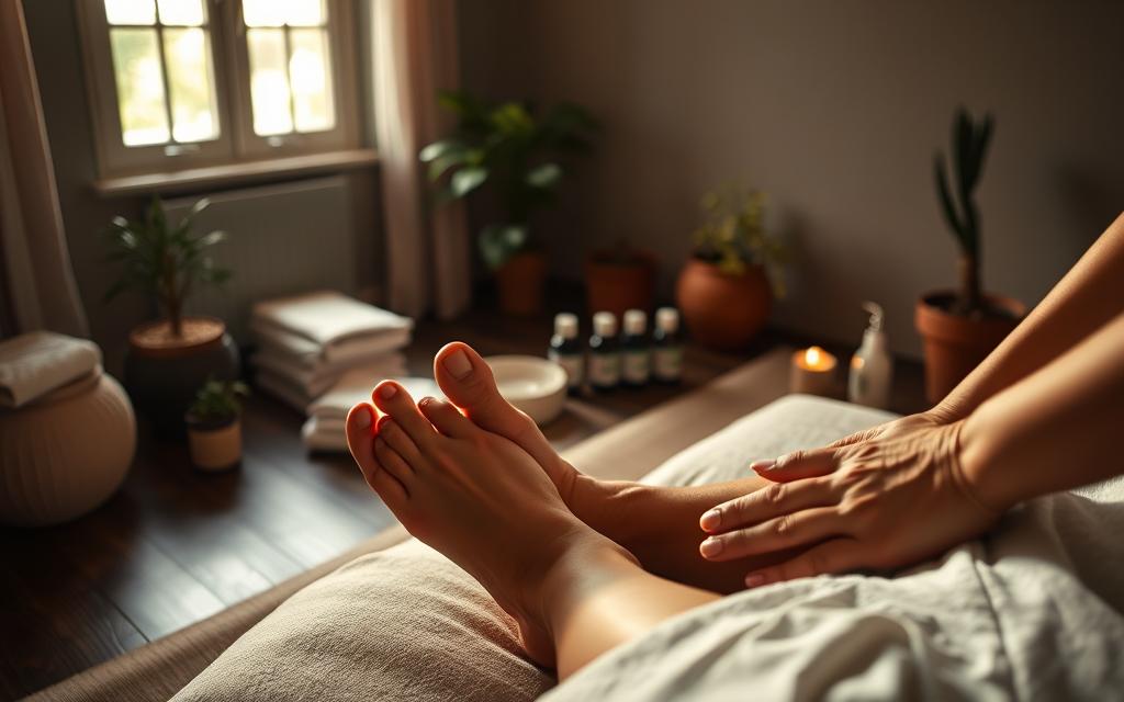 foot massage for pain management