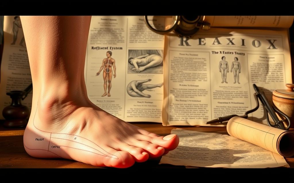history of foot reflexology