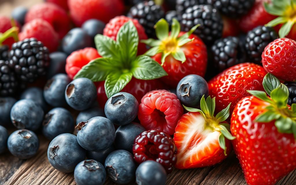 organic berries