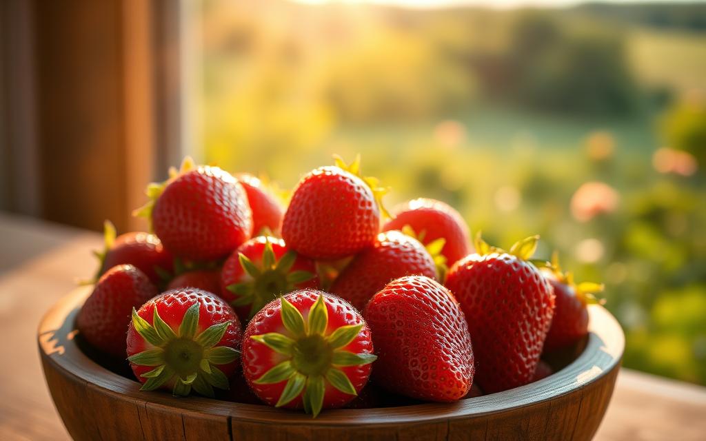 strawberries